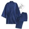 Kimono Robe Pigiami Abbigliamento Uomo Cotone Sottile Primavera Estate Abbigliamento per la Casa Largo Casual Set di Robe da Uomo