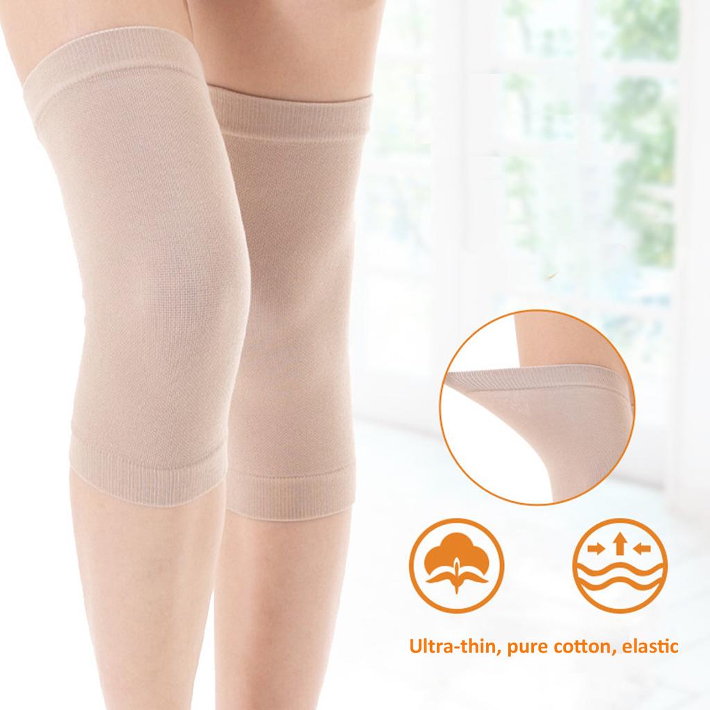 Compression Knee Sleeve  Cotton Seamless Knee Brace Support for Pain Relief Elastic Sports Knee Brace Knee Sleeves