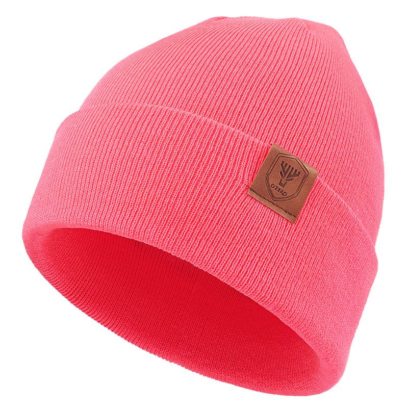 European and American Winter Knitted Hat Couples Curly Woolen Hat Men and Women Outdoor Cycling Skiing Cold Hat