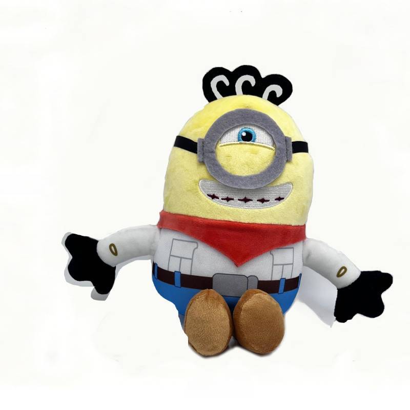 Minions And Monsters Plush Toy With Short Pile Cotton For Kids And Collectors