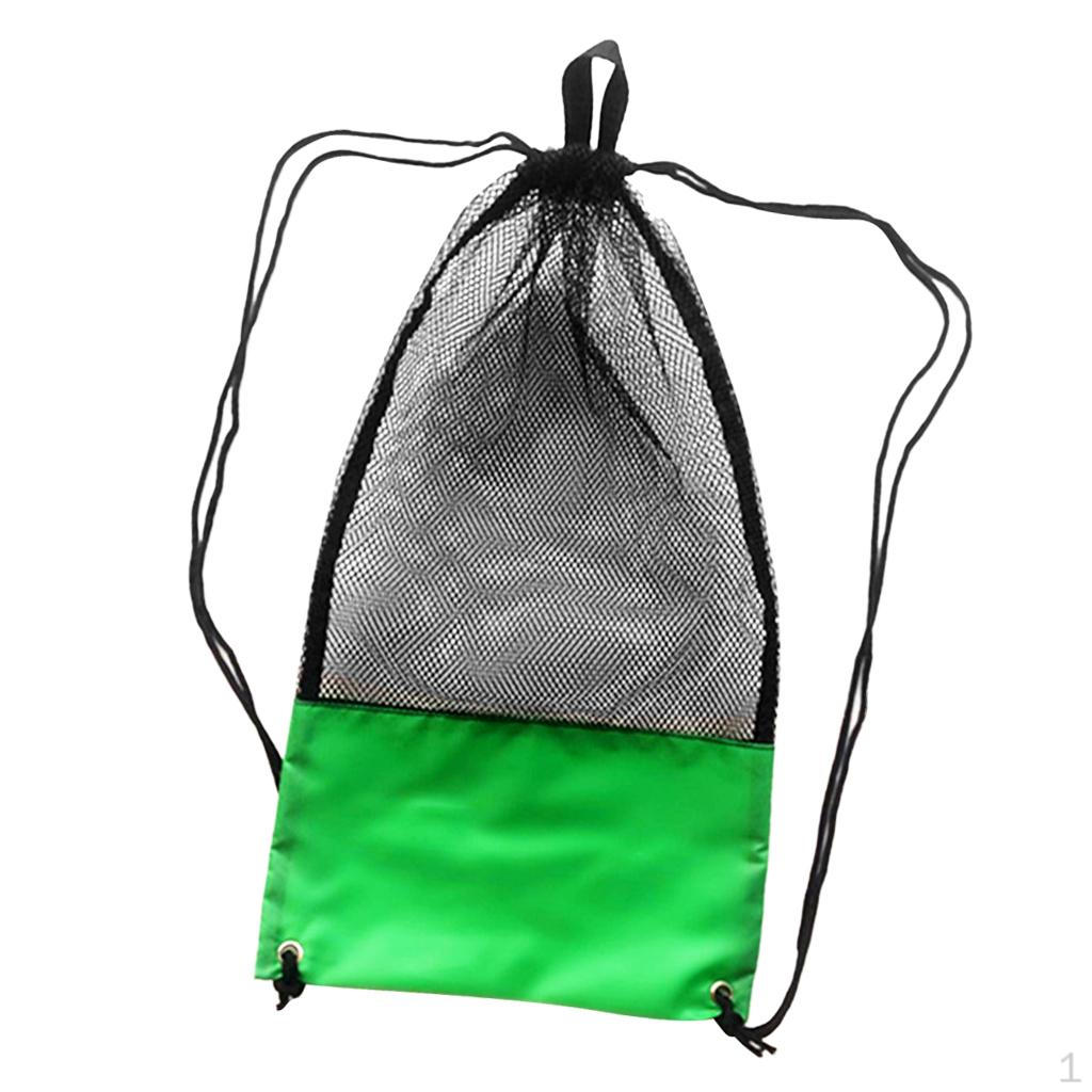Mesh Bag Backpack - 48 X 27 Water Sports Storage Fin For Snorkel Diving