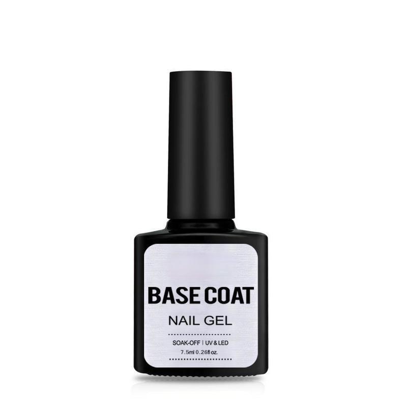 Gel Polish Top Base Coat 7,5 ml Soak Off UV LED Gel Nail Art Polish Transparenter Fingernagel-Gellack