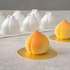 Silicone Pear Peach Cake Mold Non-stick Jelly Pudding Mold Chocolate Fondant Mold  Party Pastry