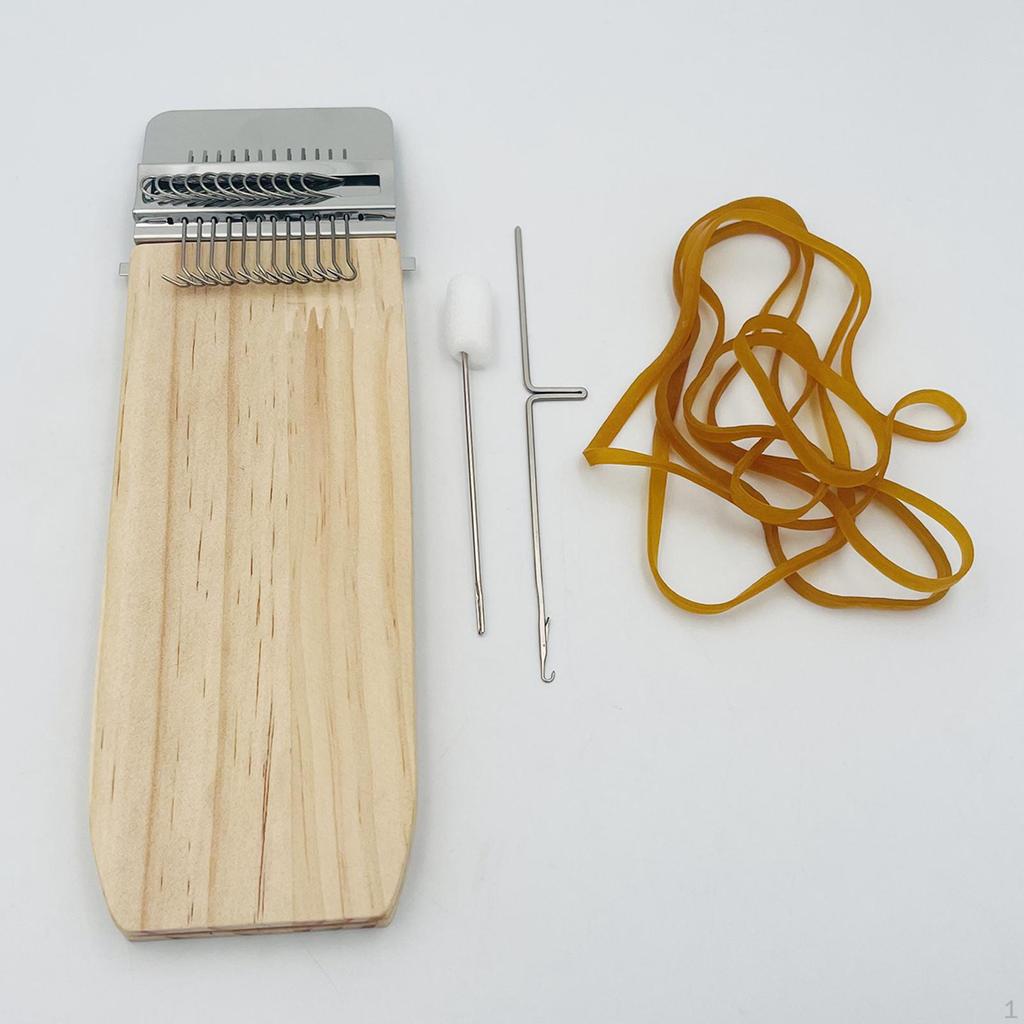 Darning Loom Speedweve Type Weave Tool, Small Weaving Kit for Quickly Mending Jeans, Repair