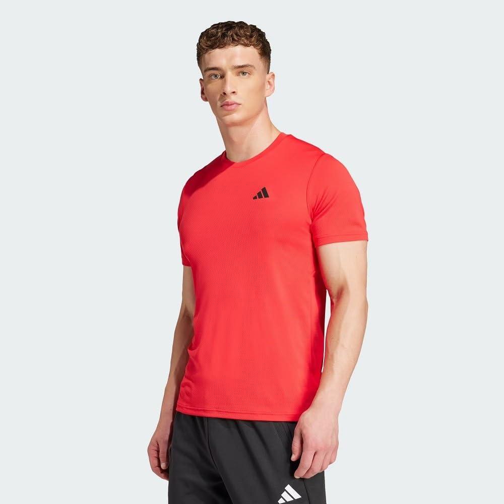 Train Essentials Trainingsgröße Rot NQE20 [Adidas] T-Shirt, 2XL, (JN7314)