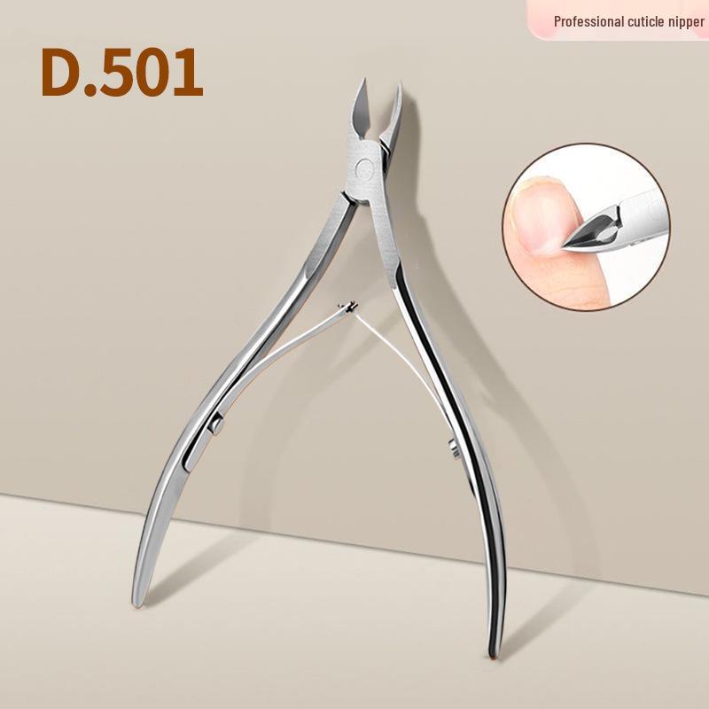 Stainless Steel Manicure Set: Cuticle Nippers & Nail Clippers
