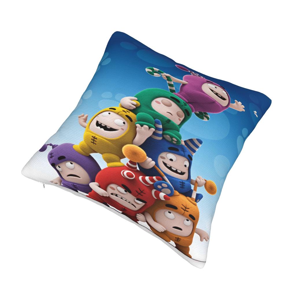 Oddbodes Cartoon Pillow Case  Print Pillow Cover For Wedding Party Home Decor Funny Pillowcases