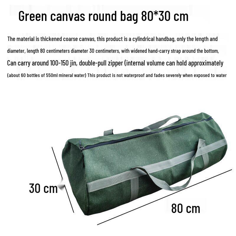 Large Capacity Multifunctional Thickened Canvas Tool Bag