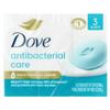 iHerb Dove Antibacterial Beauty Bar, 3 Bars, 90g (3.17oz) Each