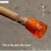Natural Purple Bamboo Walking Cane for Seniors - Outdoor Mountaineering & Leisure