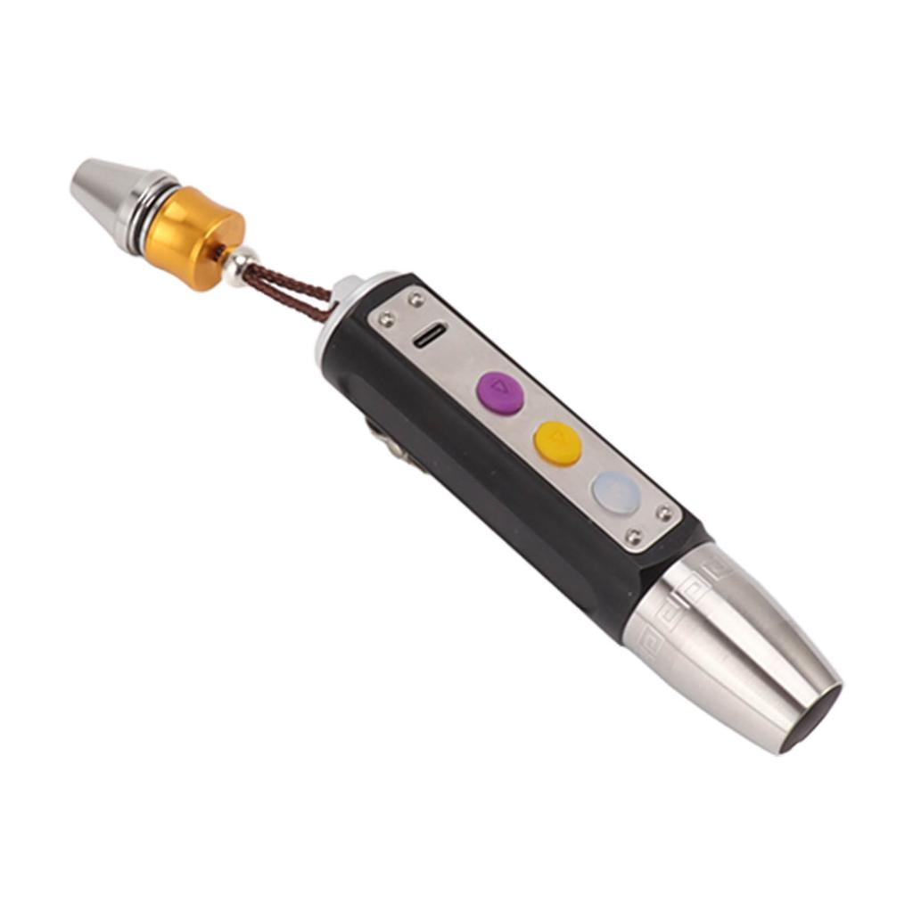 Jade Värderingslampa 3 Ljuskällor Steglös Dimning LED Jade Identifieringsficklampa för Smycken