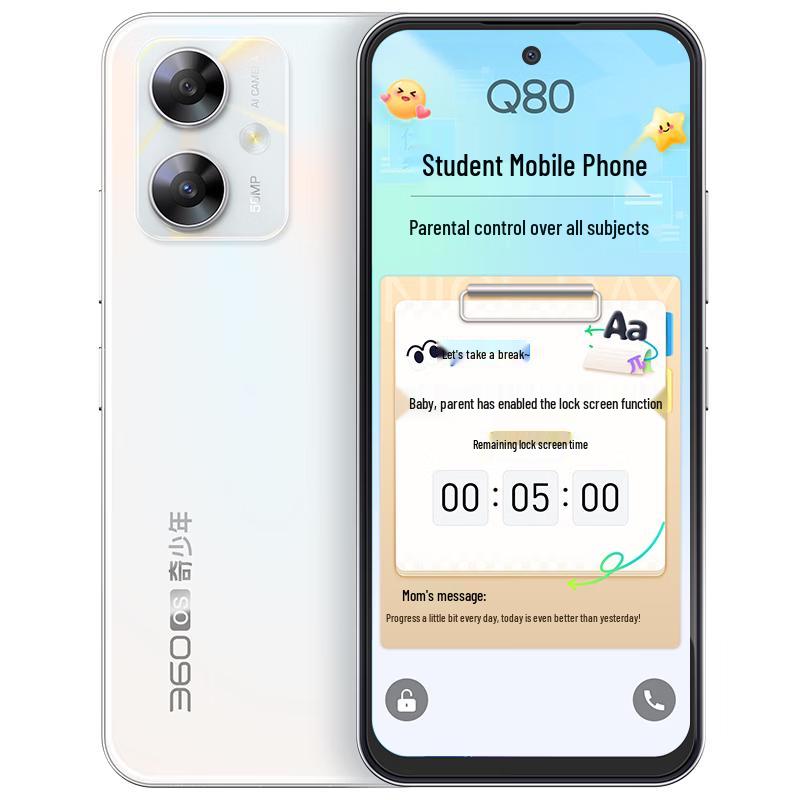 

360 OS Q80 Smart Student Phone (CN version) 6GB/128GB