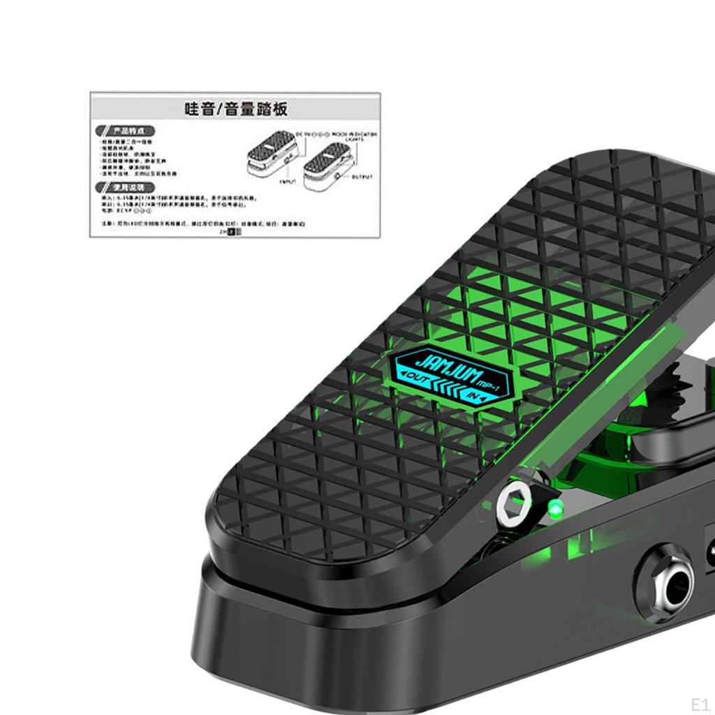 Guitar Wah Pedal Professional Silent Anti Slip Electric Effect Control Pedals for