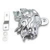 Motorcycle Horn Cover for 1992 and Up Harley-Davidson with Side Mount All V-rod's Chrome