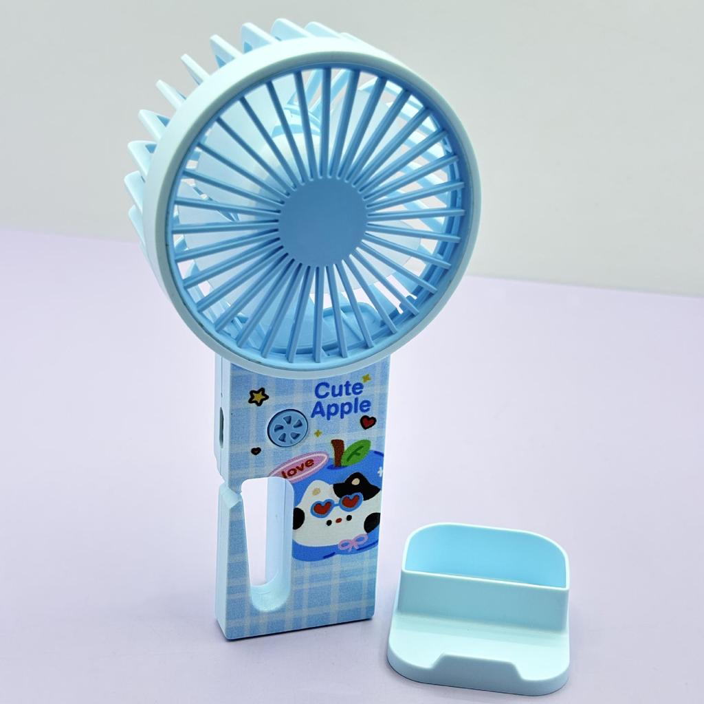 Summer Cartoon USB Rechargeable Mini Portable Fan