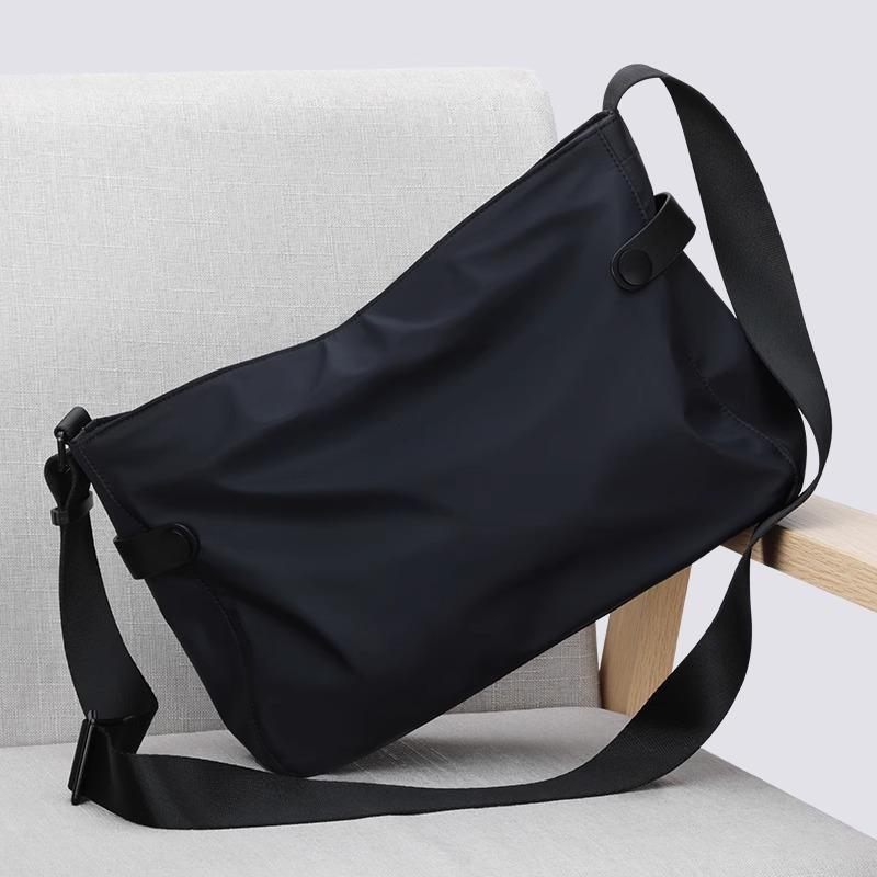 New simple men's bag diagonal cross messenger bag men's casual large-capacity bag women's shoulder bag