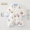 Newborn Anti-Kick Cotton Sleeping Bag Jumpsuit for All Seasons