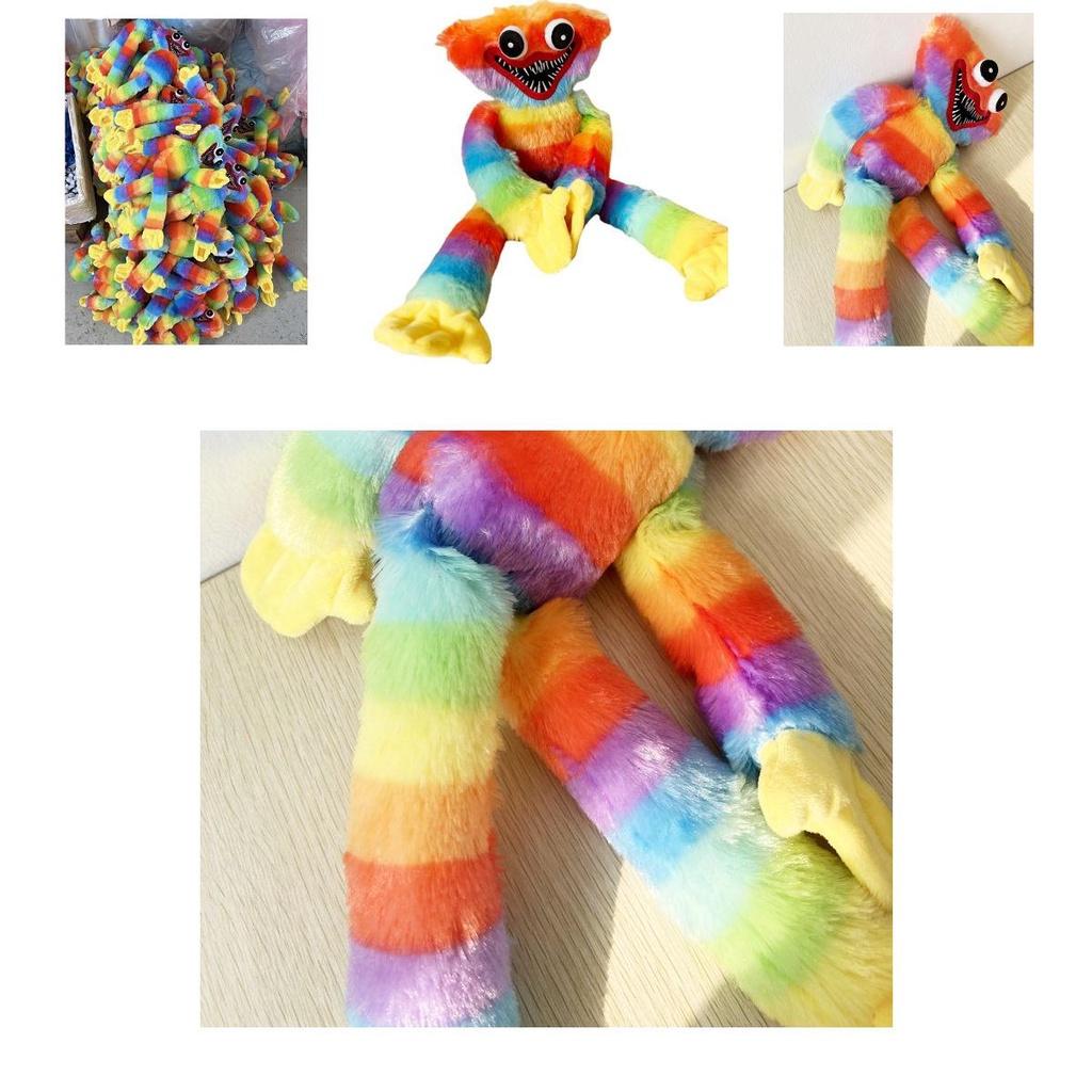 Cute Rainbow Huggy Wuggy Plush Toy Super Soft Perfect For Kids And Game Fans