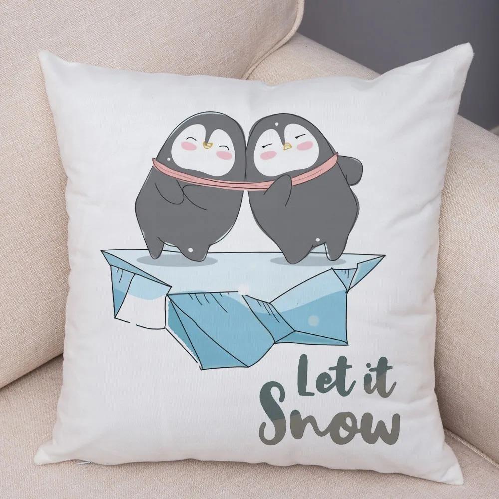 Cartoon Giraffe Monkey Decorative Pillowcase Office Living Room Car Ornaments Home Pillowcase