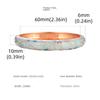Traditional Vintage Cloisonne Bangle Open Hollow Out Flower Bangle Women's Hand Bracelet  Woman