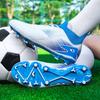 2024 Herren Fußballschuhe Große Größe Ultraleichte Fußballschuhe Jungen Sneakers Rutschfeste AG/TF Fußballschuhe Stiefeletten Unisex