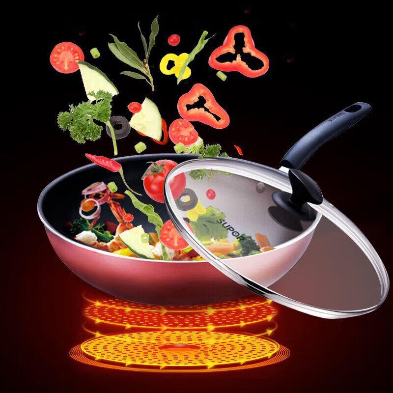 SUPOR Easy-Clean Aluminum Wok