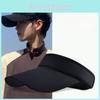 Ice Silk Sun Hat With Short Brim For Men And Women Summer Sunshade Sport
