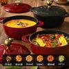 Breguet Enamel Cast Iron Stew Pot