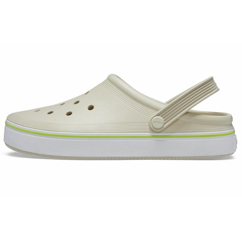 Crocs EVA Classic Clogs Sports Sandals Unisex Bone White