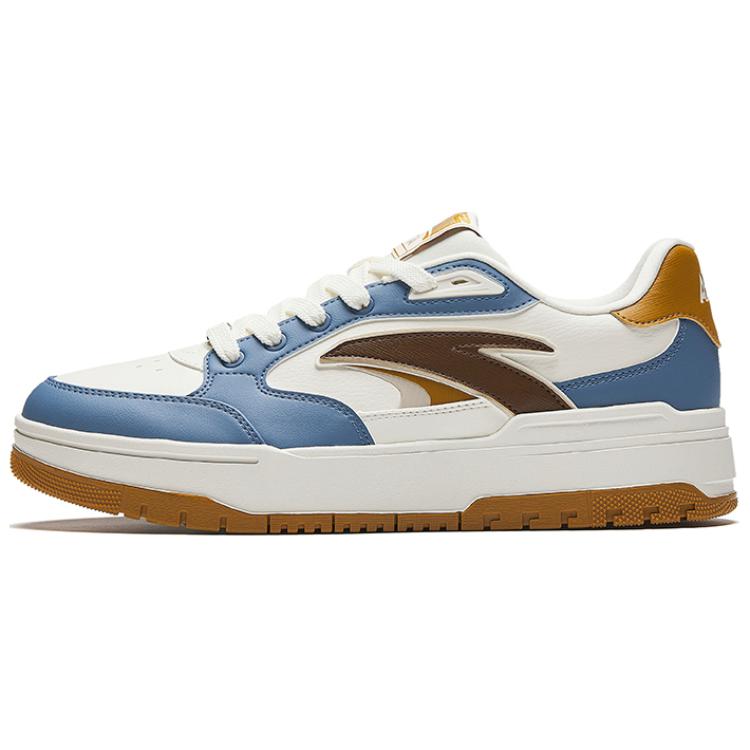 

Anta 982 Comfortable Versatile Wear-Resistant Non-Slip Low-Top Sneakers Men Sneakers Blue White Brown 112448068-4 42