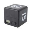 ABS Flip Timer Gravity Sensing Cube Timer Durable Countdown Timer  Cooking Studying Workout Office