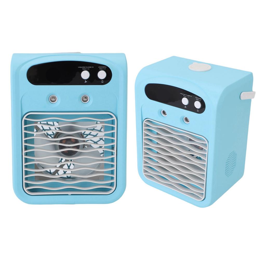 Desktop   Conditioner with Humidifier 1000ml Water   USB Rechargeable Quiet Desk   Cooler for Bedroom Offices