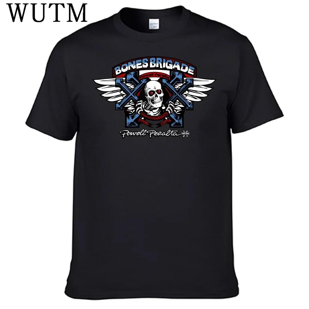 GUOYAN TOP Powell Peralta T-shirt 100% Katoen T-shirt Heren Shirt Tops 2XL