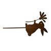 Easter Bunny Yard Stake Outdoor Metal Easter Bunny Garden Stake Statue Decor Easter Yard Sign Decoration Outdoor