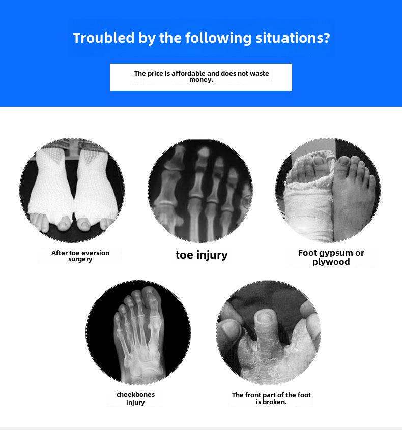 Buty rehabilitacyjne śródstopia po operacji na urazy stawów i deformacje stóp