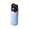 YETI Rambler 26oz Leakproof Vacuum Insulated Stainless Steel Bottle with Chug Big Sky Blue Cap,