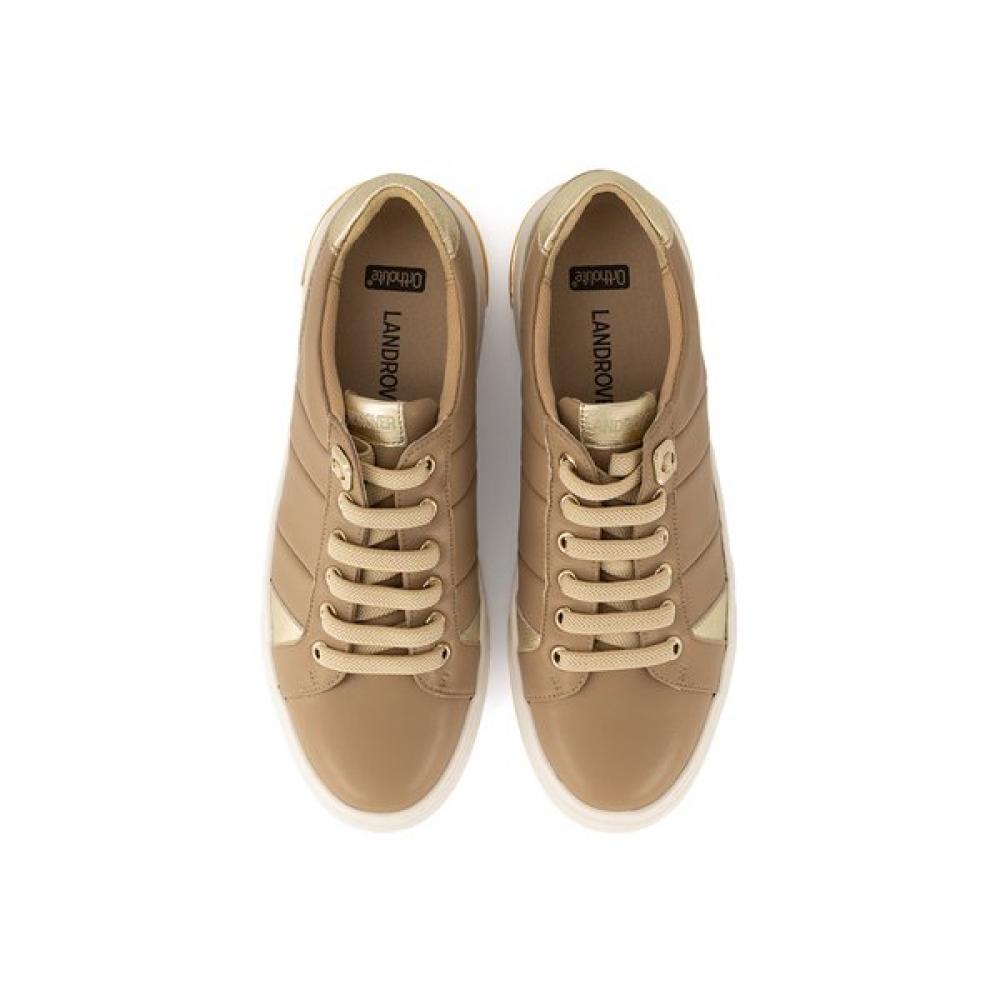 Land Rover Dames S Comfort Sneakers Beige Lanoxh3015wk8