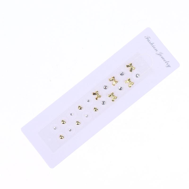 20Pcs/Sheet  Gilded Butterfly  Ear Point Stickers Ear Pressure Stick Acupuncture Auricular Ear Stickers Massage