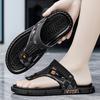 Middle-aged Dad Sandals Summer New Popular Comfortable Soft Sole Fashion Two Wear Cool Slippers Outdoor Travel Beach Shoes