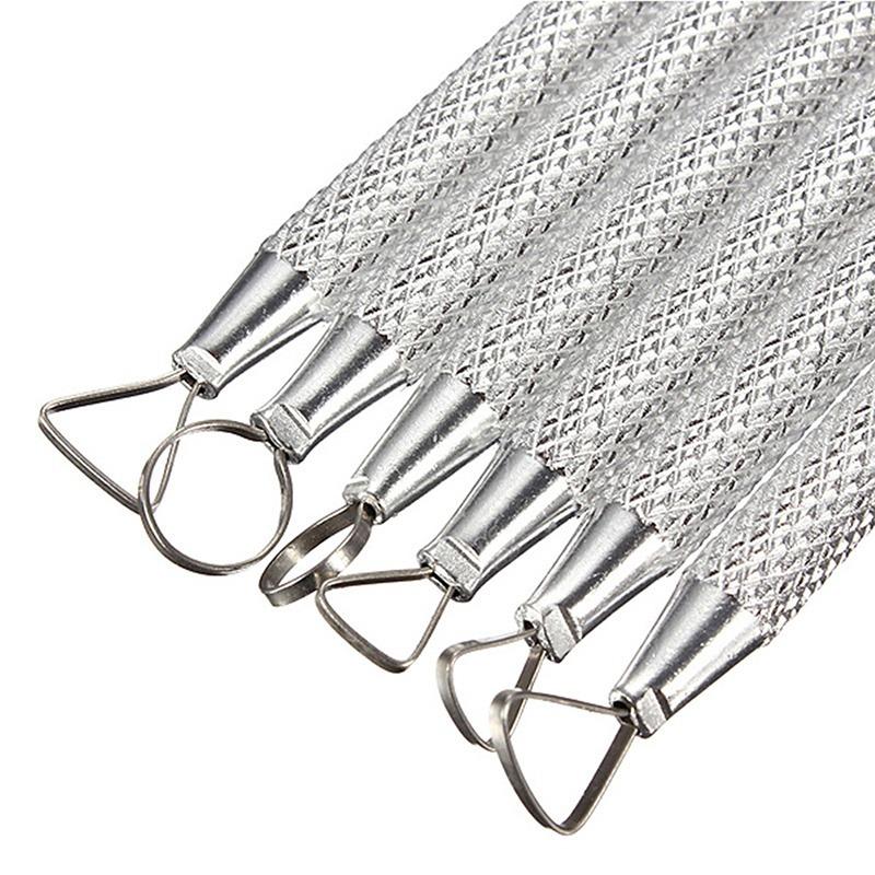 Fashion Pottery Clay Tools DIY Tool Carving Stainless Steel Modeling Hole Punch Ceramics Sculpture