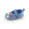 Newborn Infant Floral Princess Soft Sole Shoes for 0-1 Year Old Girls