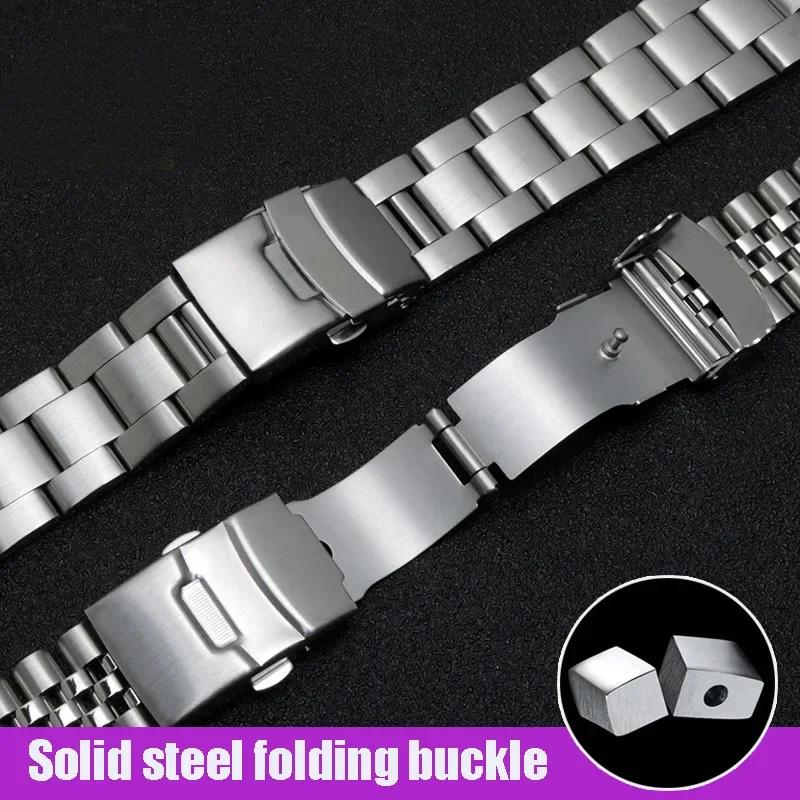 Para Casio Duro MDV-107-1A MDV-106 Pulseira Marlin Substituição Mergulho Metal Extremidade Curva Pulseira de Relógio de Aço Inoxidável 22mm