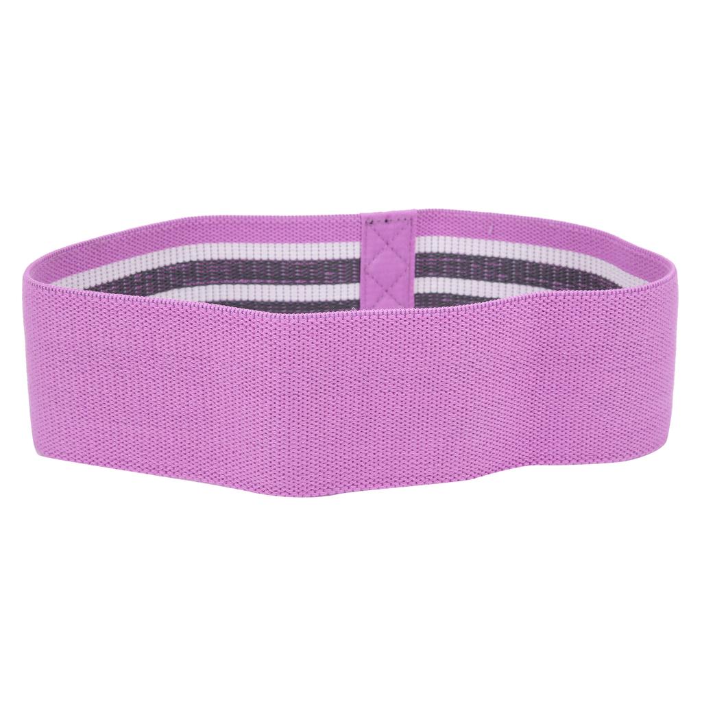 Yoga Hip Resistance Band Set Portable Fitness Elastic Band Women Squat Loop Body BuildingPurple