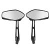 Modern Motorcycle Accessory Mirror Shatter Resistant Glass ABS Housing Easy Angle Adjustment Suitable for Scooters Bikes