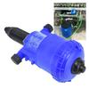 Fertilizer Dispenser PP Fertilizer Proportioner Blue G3/4 To G1 Male Thread for Gardening Flowers for Agricultural Irrigation