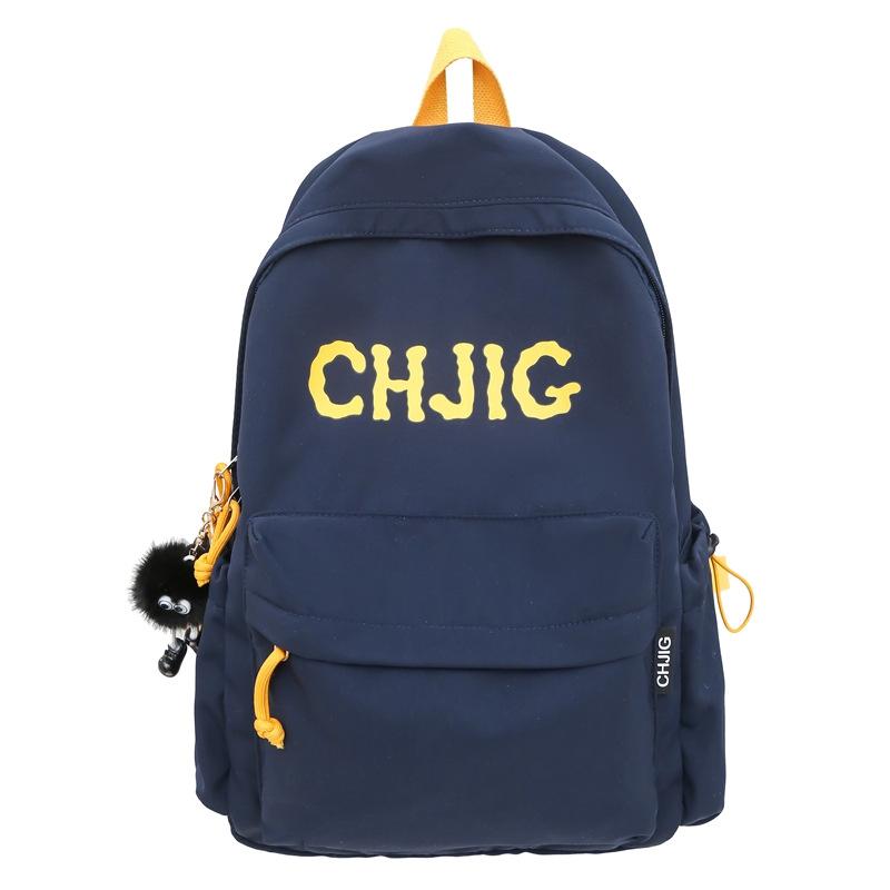 Schoolbag School Season Backpack Simple Large Capacity Travel Backpack School Bag Strong Durable Travel Lightweight High Value Backpack
