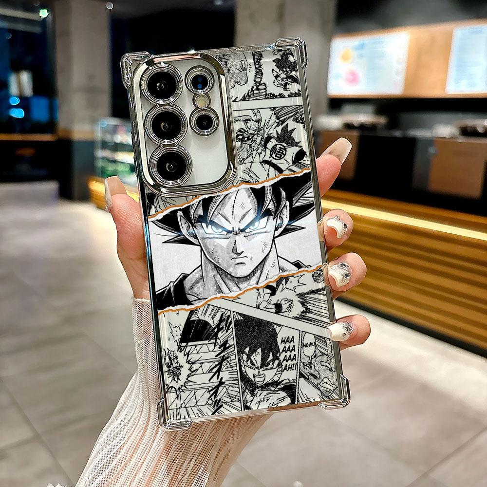 Custodia Manga Dragons Balls Per Telefono Galaxy S26Ultra DBZ Per Samsung S26 S25 S24 S23 S21 Ultra S20 FE S25 Plus 5G Cover Morbida