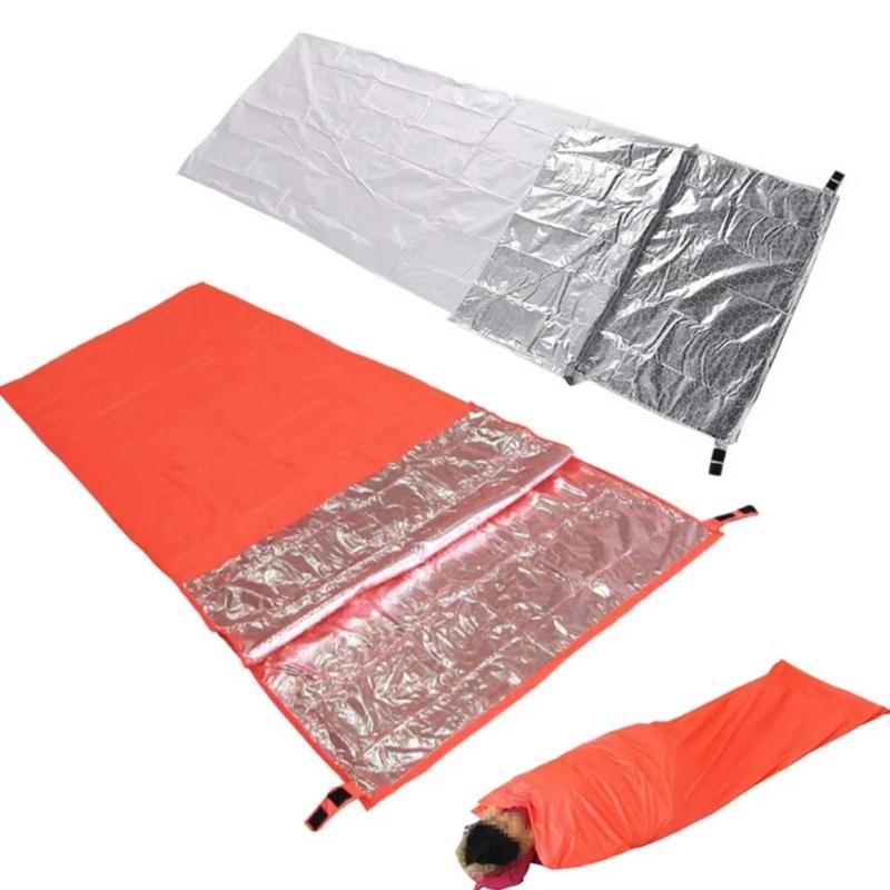 Multiuse Single Sleep Bag Insulated Cold Weather Nylons Travel Sleep Bag for Outdoor Lover and Traveler
