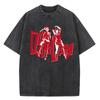 Dandadan Okarun T-Shirt Herren Japanisches Anime T-Shirt Cartoon Hohe Qualität Baumwolle T-Shirt Ästhetisches Mode T-Shirt Männlich
