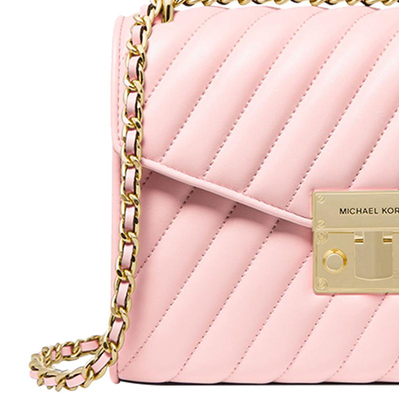 New MICHAEL KORS Artificial Leather Shoulder Bag Crossbody Bag Medium Size Women's Cherry Blossom Pink 35T0GXOL2U-648